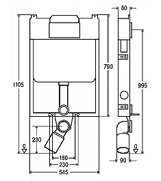 Viega Смывной бачок скрытого монтажа Mono Tec 648794 – фотография-3